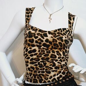 Cheetah print Top